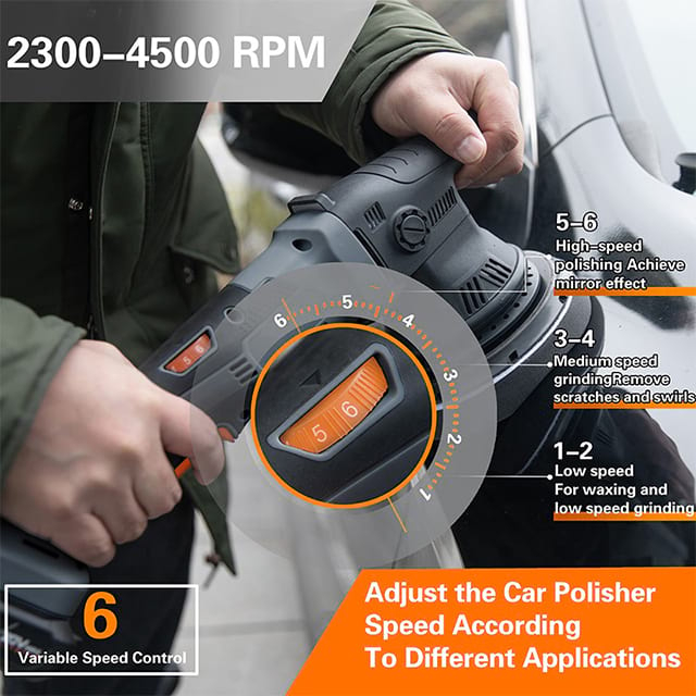 Ponceuse à batterie, réparation, polisseuse électrique sans fil pour voiture, ponceuse