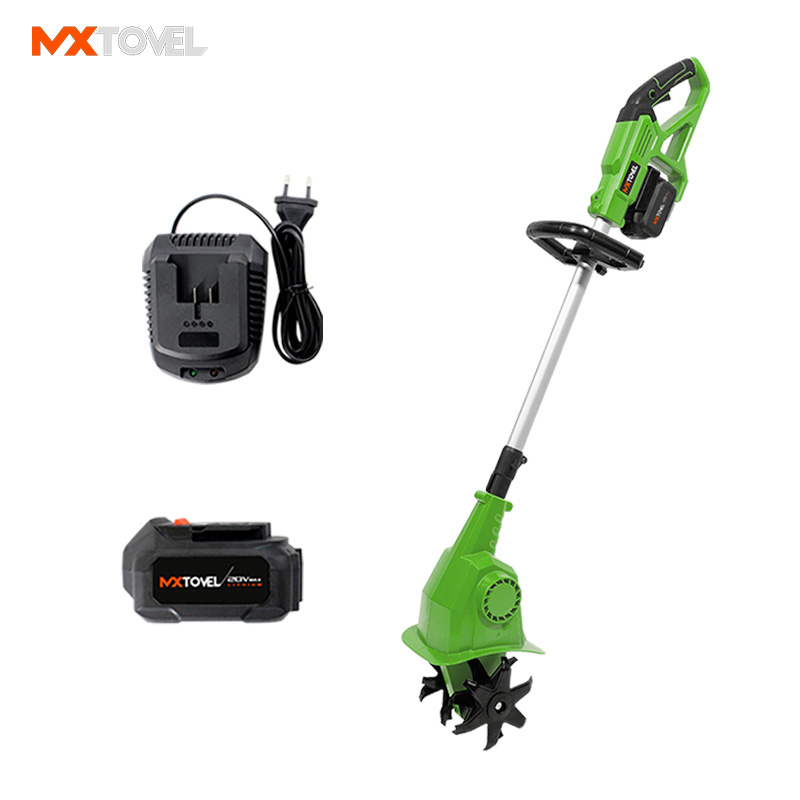 Motoculteur électrique sans fil à batterie 20 V avec batterie et chargeur